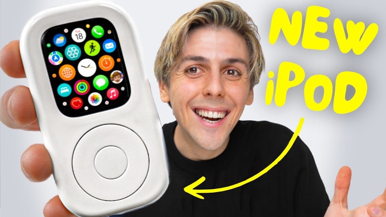 tinyPod: Flip Your Apple Watch into an iPod!