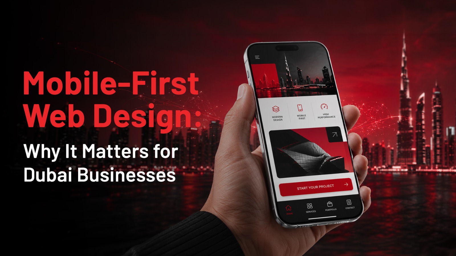 Mobile-First Web Design: Why It Matters for Dubai Businesses